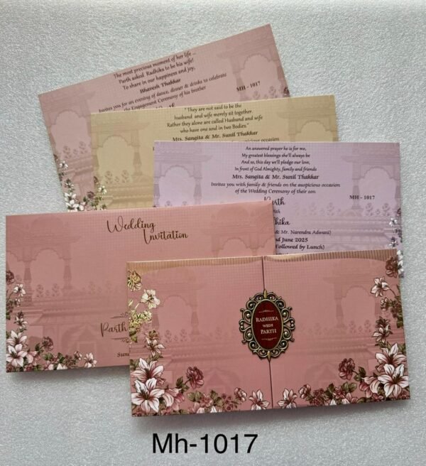 Wedding Card (MH-1017)