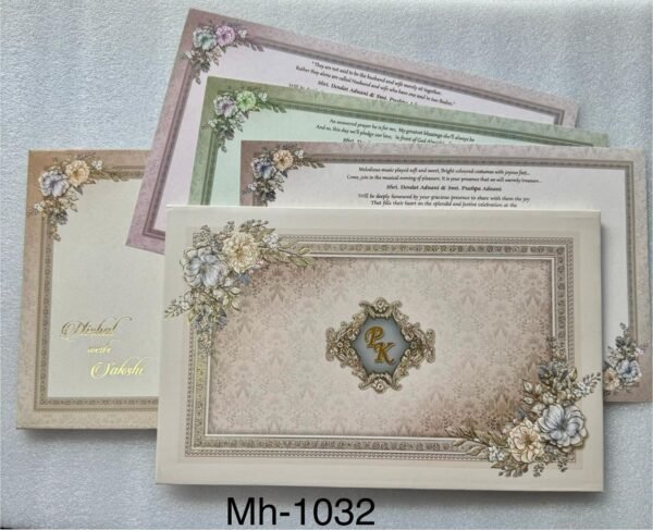 Exclusive Wedding Card (MH-1032)