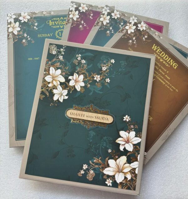 Exclusive Wedding Card (MH-1047)