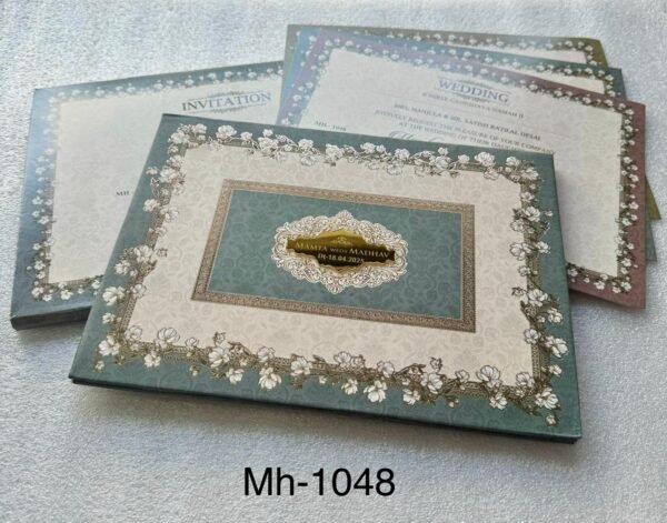 Exclusive Wedding Card (MH-1048)