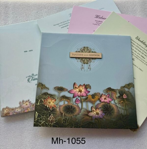 Exclusive Wedding Card (MH-1055)